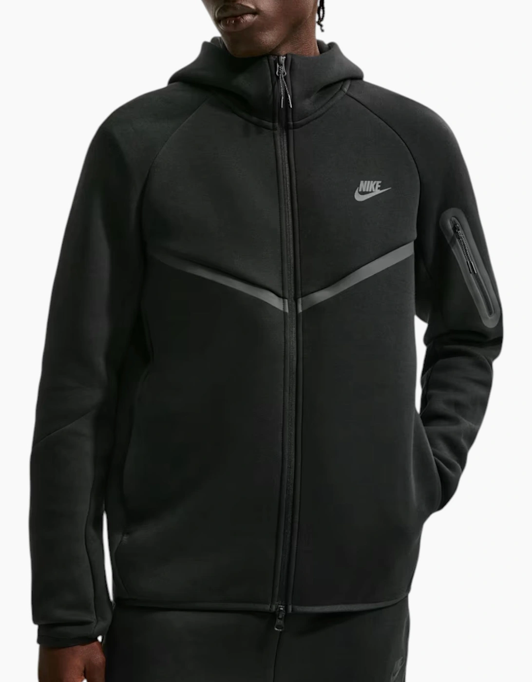 Nike Mens Hoodie Tech Fleece Windrunner Full Zip Jacket