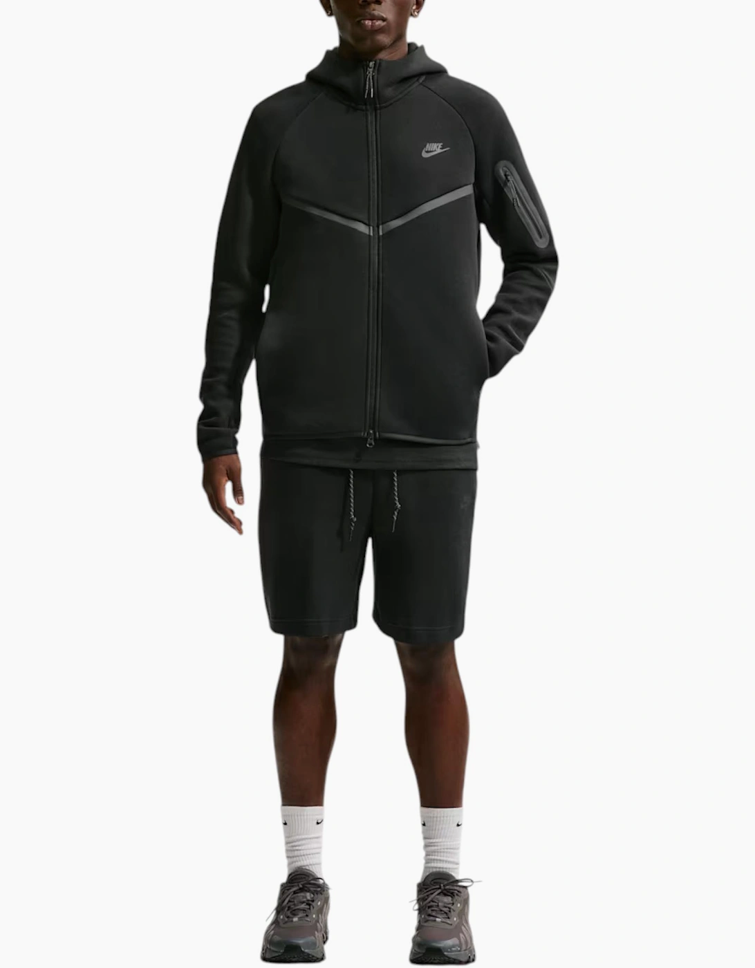 Nike Mens Hoodie Tech Fleece Windrunner Full Zip Jacket