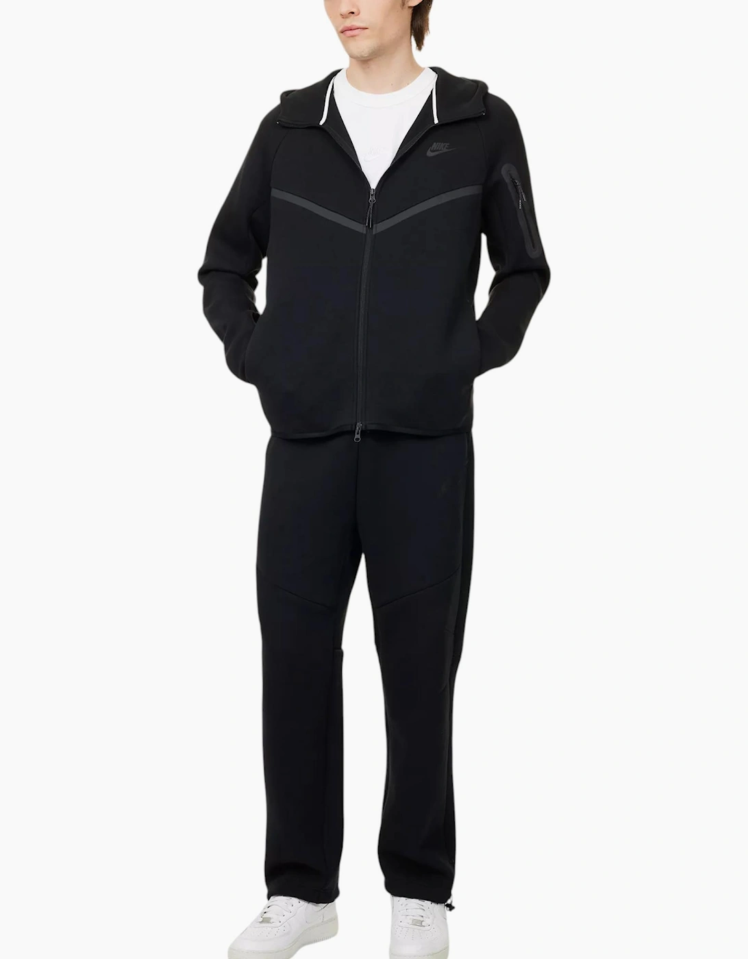 Nike Mens Hoodie Tech Fleece Windrunner Full Zip Jacket