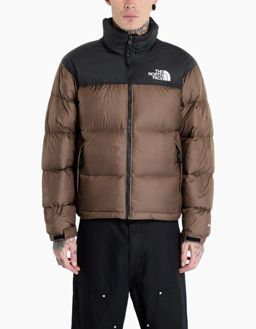 The North Face Jacket Mens 1996 Retro Nuptse Puffer Jacket Brown