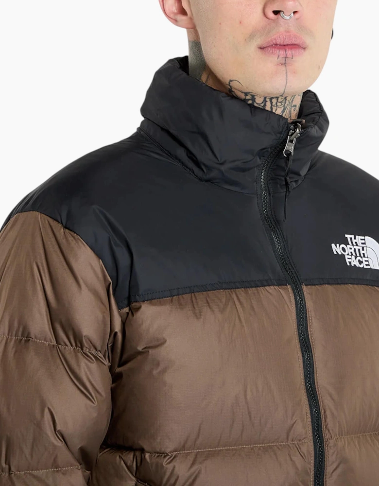 The North Face Jacket Mens 1996 Retro Nuptse Puffer Jacket Brown