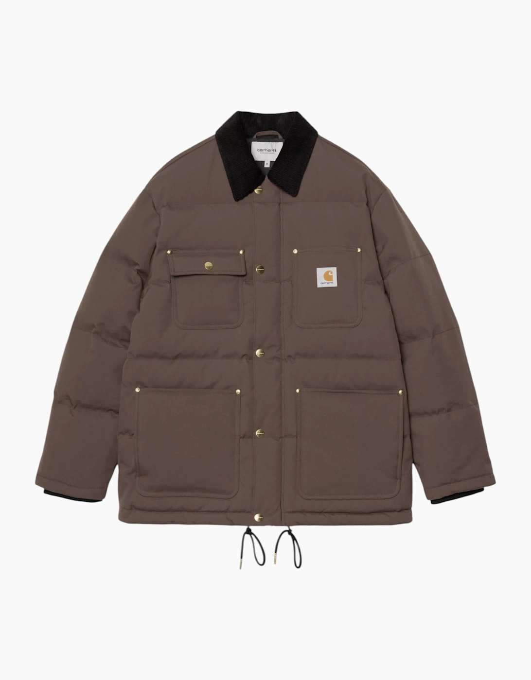 Carhatt Mens Jacket Rayler Winter Coat Dark Brown, 2 of 1