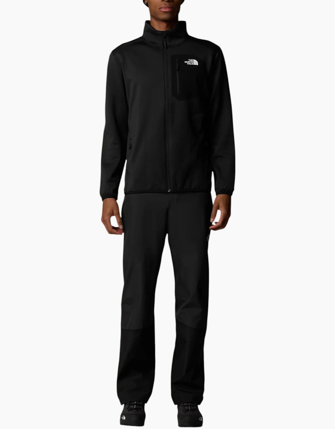 The North Face Mens Jacket M Crest Full Zip Fleece Jacket Sportswear