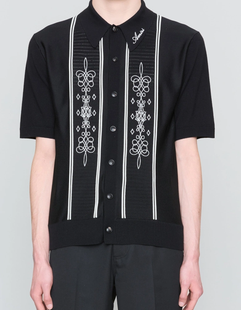 MA PANELED KNIT SHIRT