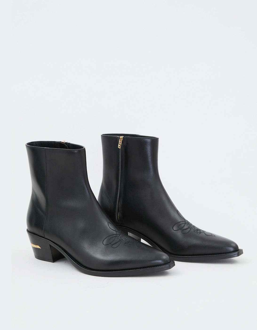 LEATHER MA POINTY BOOT