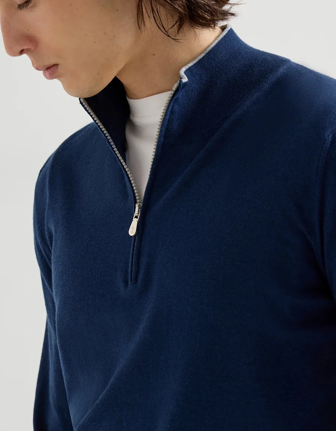 1/4 ZIP SWEATER