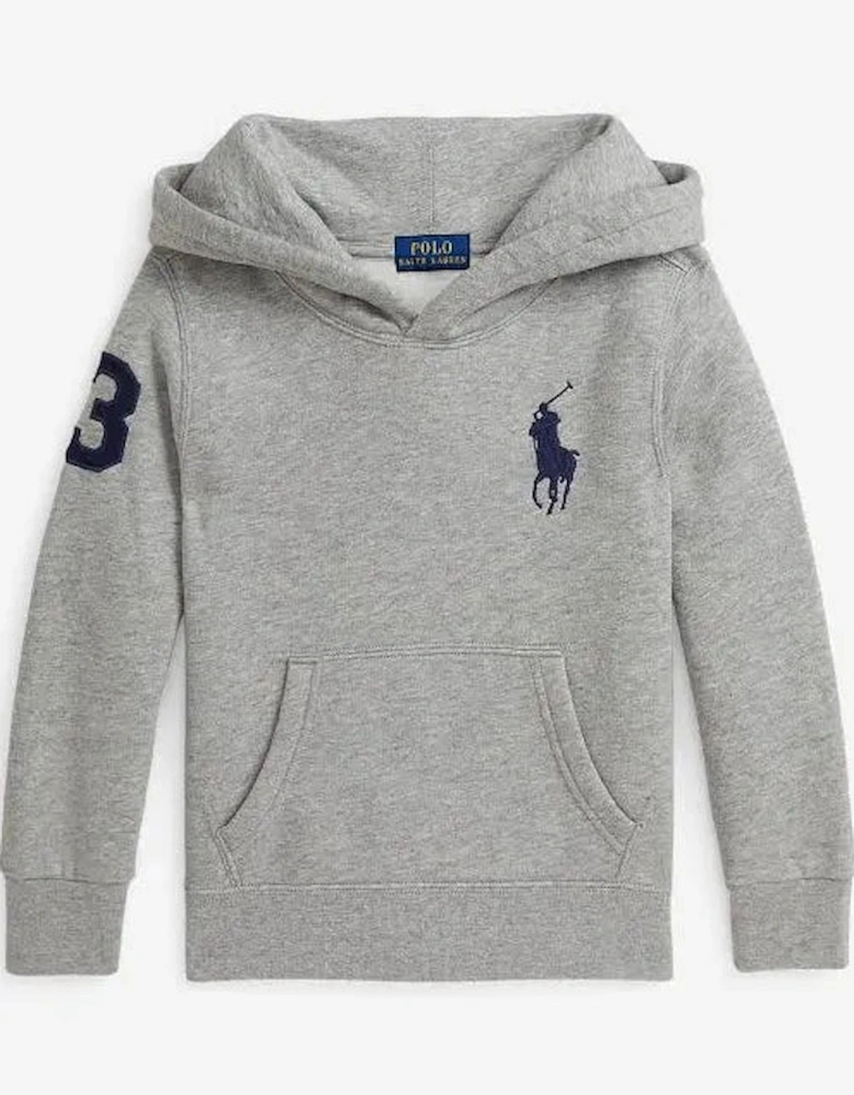 RALPH LAUREN GREY HOODED SWEATSHIRT 79316001