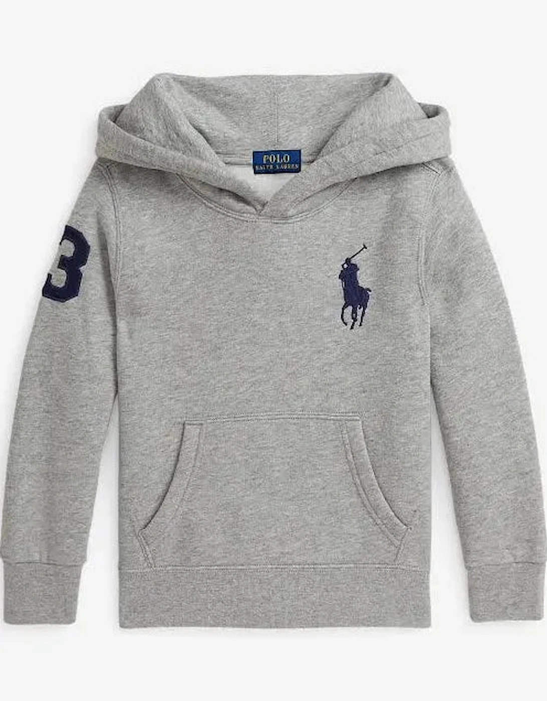 RALPH LAUREN GREY HOODED SWEATSHIRT 79316001