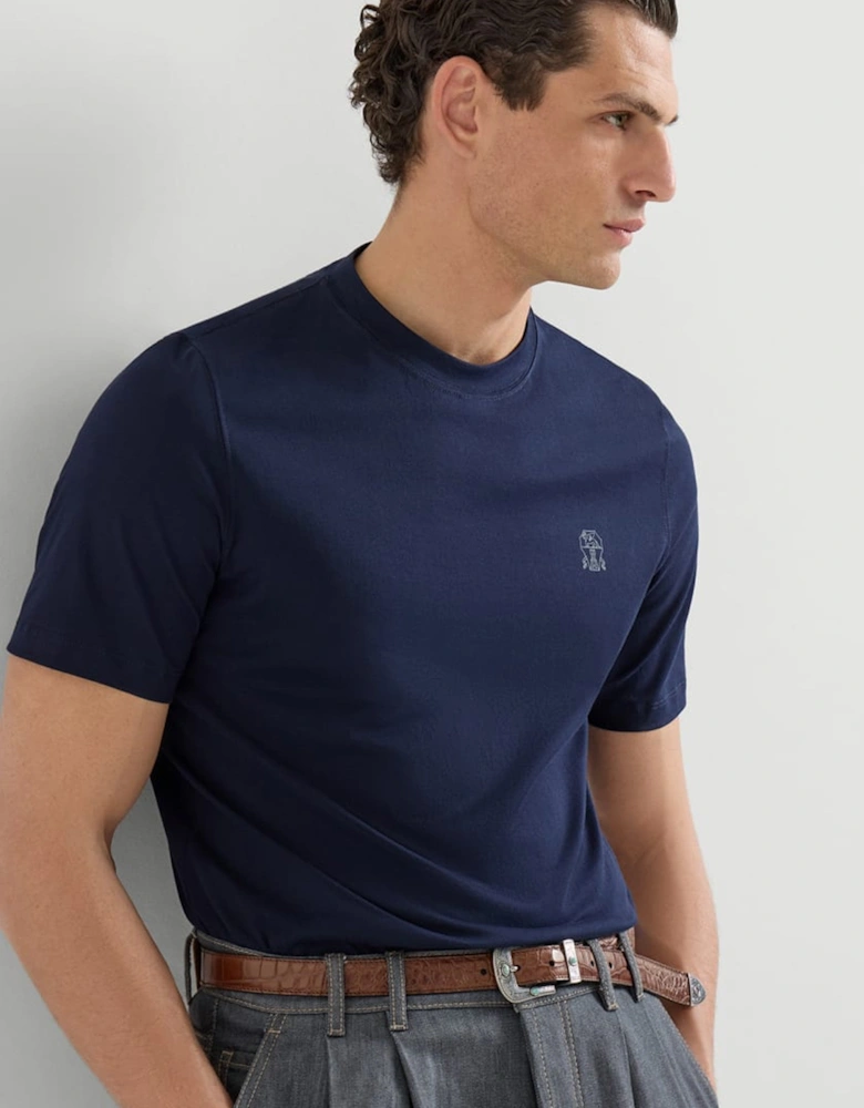 BRANDED COTTON T SHIRT