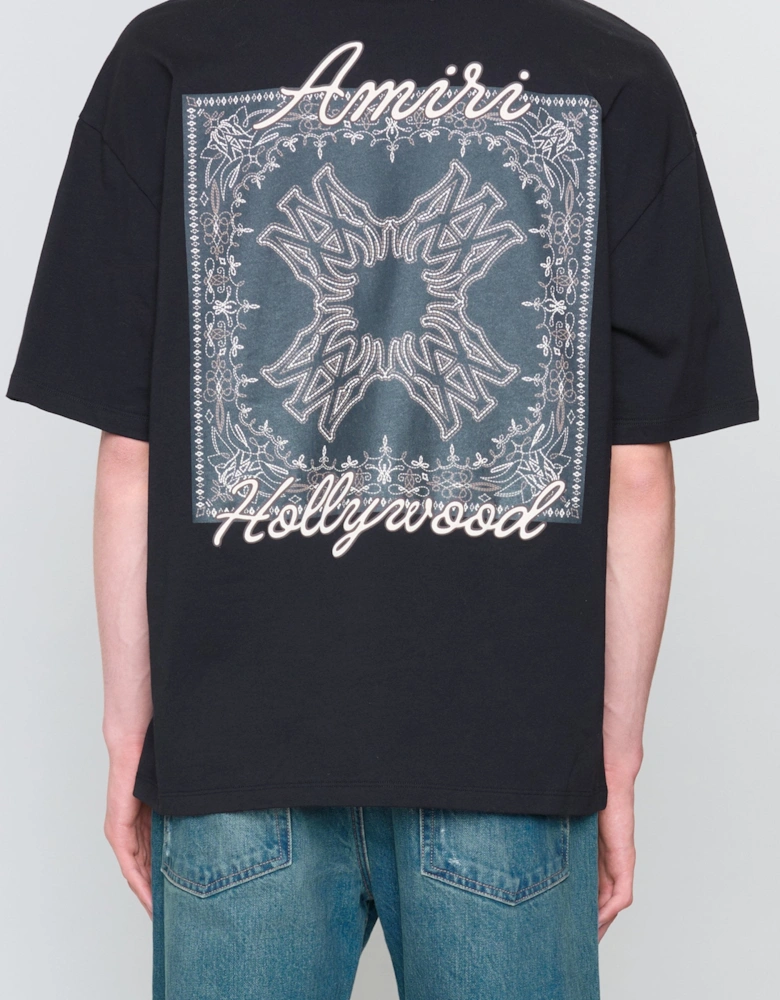MA Quad Bandana Tee Black