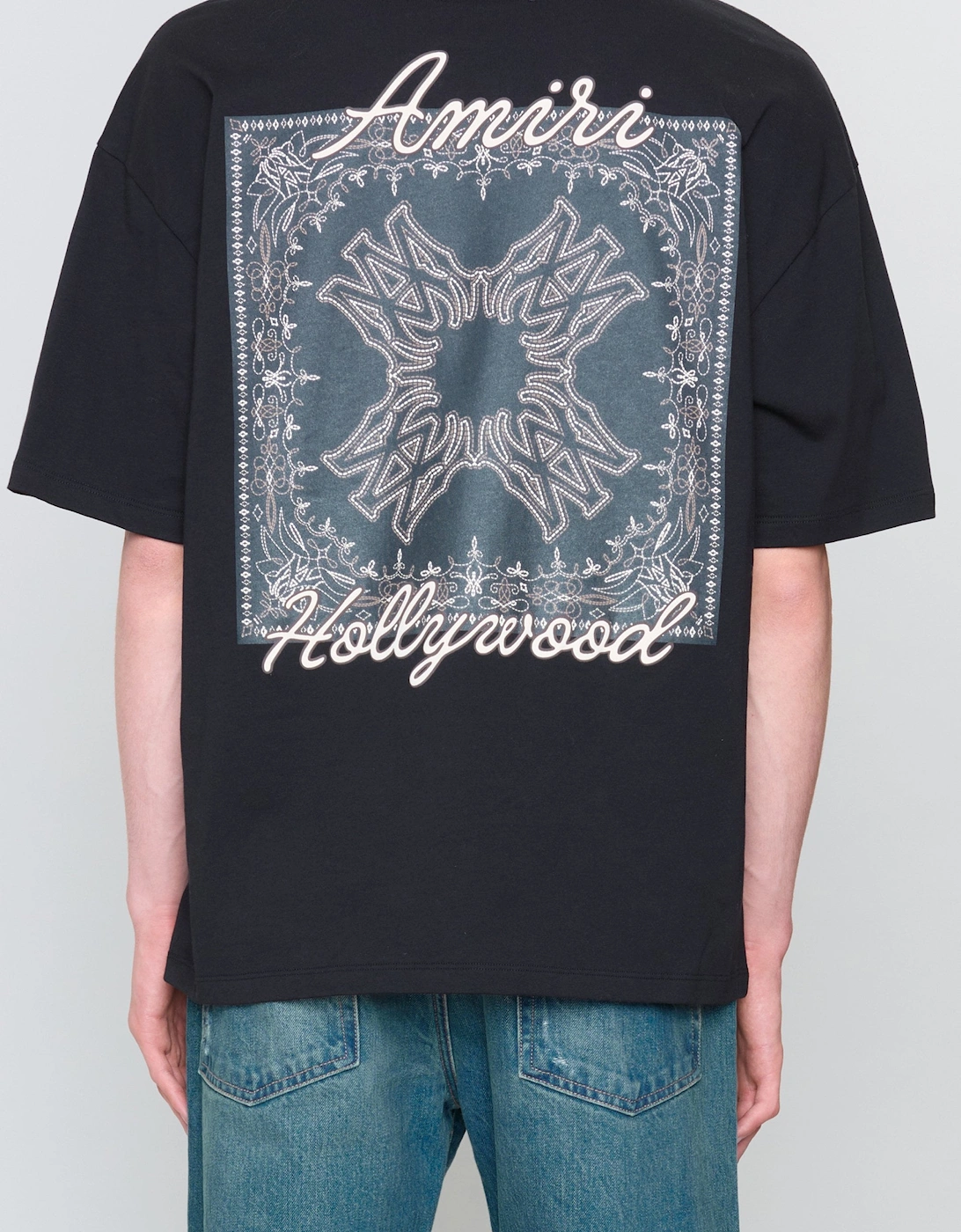 MA Quad Bandana Tee Black