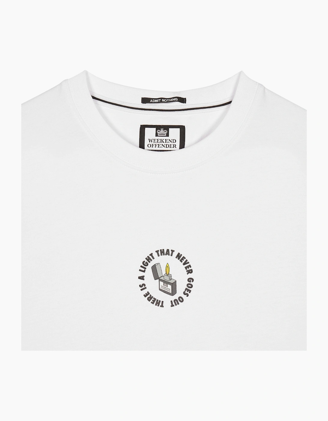 Weekend Offender Mens T Shirts Mar Graphic Crew Neck Short Sleeve Cotton Tee L