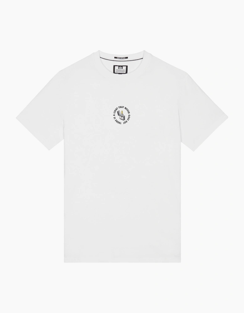 Weekend Offender Mens T Shirts Mar Graphic Crew Neck Short Sleeve Cotton Tee L