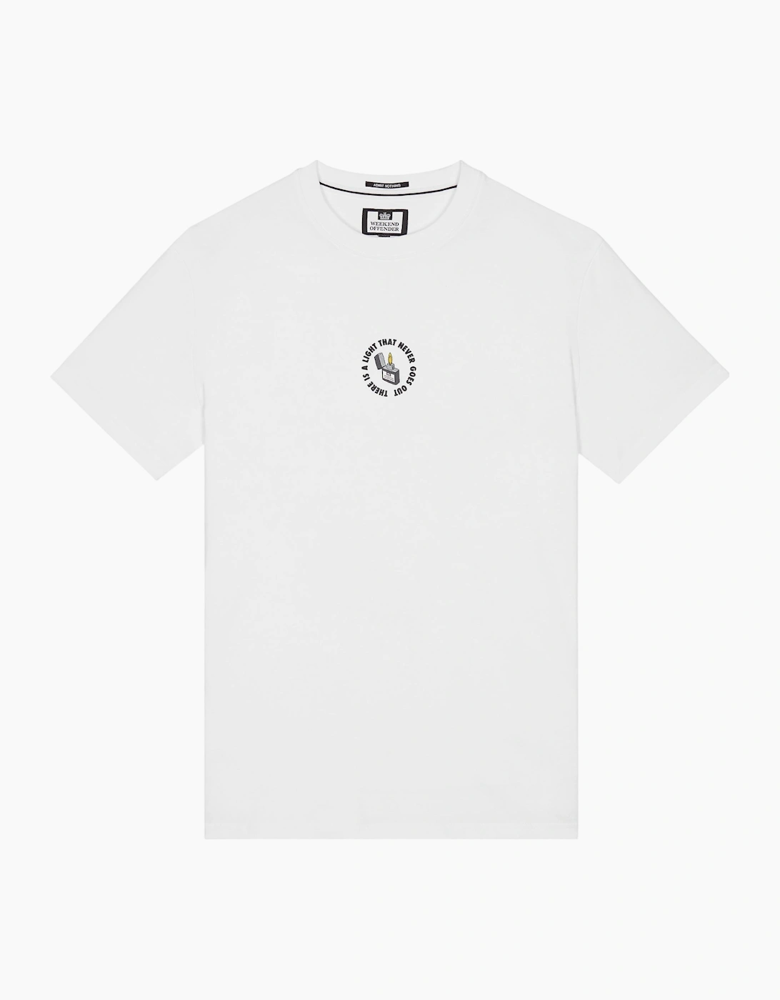 Weekend Offender Mens T Shirts Mar Graphic Crew Neck Short Sleeve Cotton Tee L