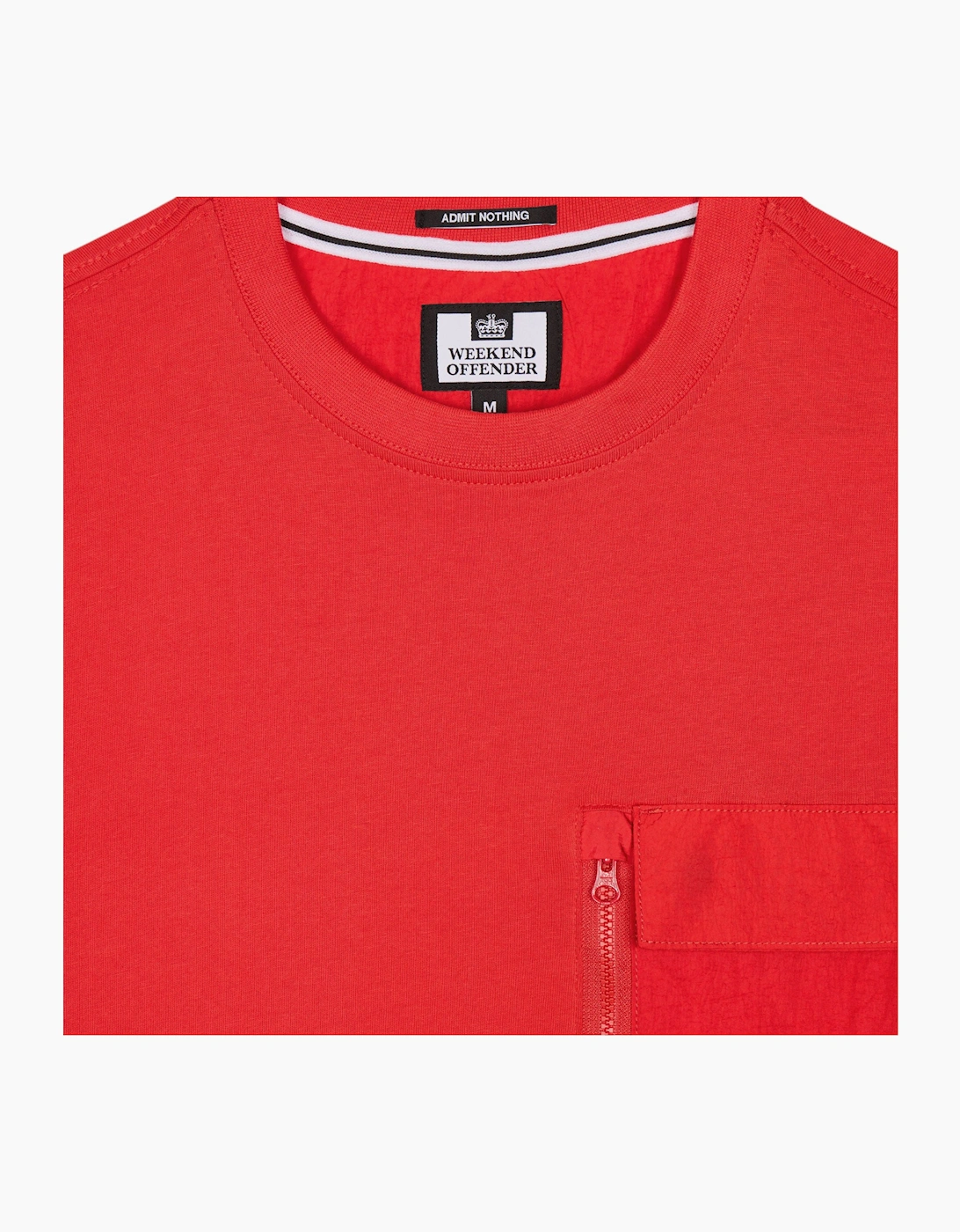 Weekend Offender TAKAJI Mens Short Sleeve T Shirt Crew Neck Pullover Cotton Tee