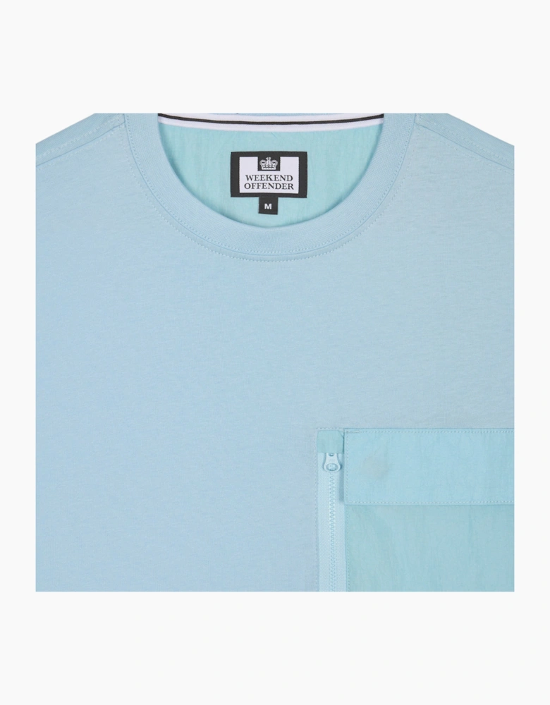 Weekend Offender TAKAJI Mens Short Sleeve T Shirt Crew Neck Pullover Cotton Tee
