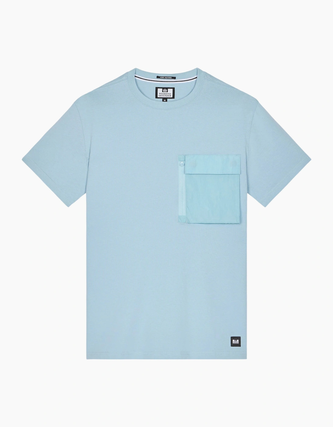 Weekend Offender TAKAJI Mens Short Sleeve T Shirt Crew Neck Pullover Cotton Tee