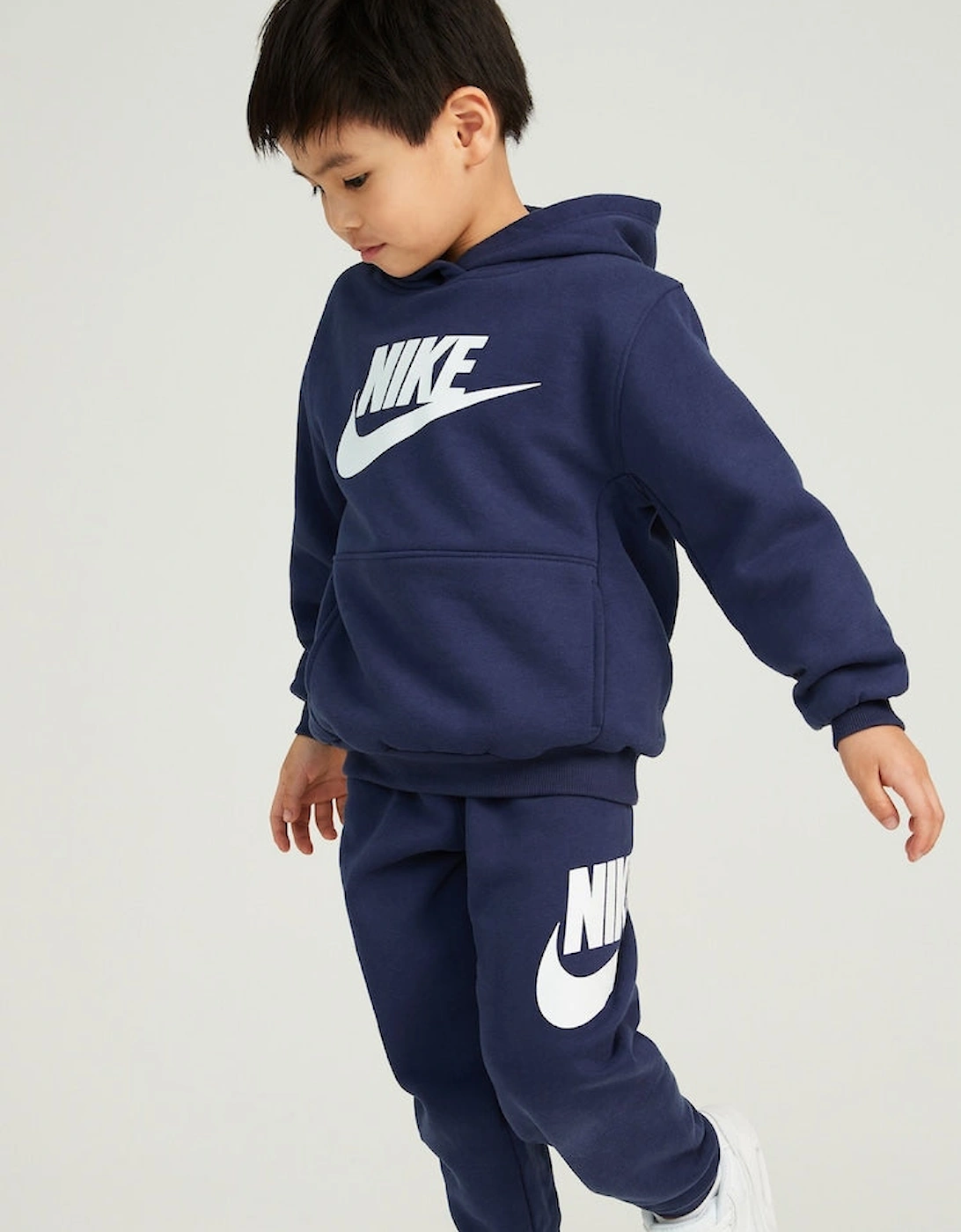 NIKE Fleece Tracksuit in Navy