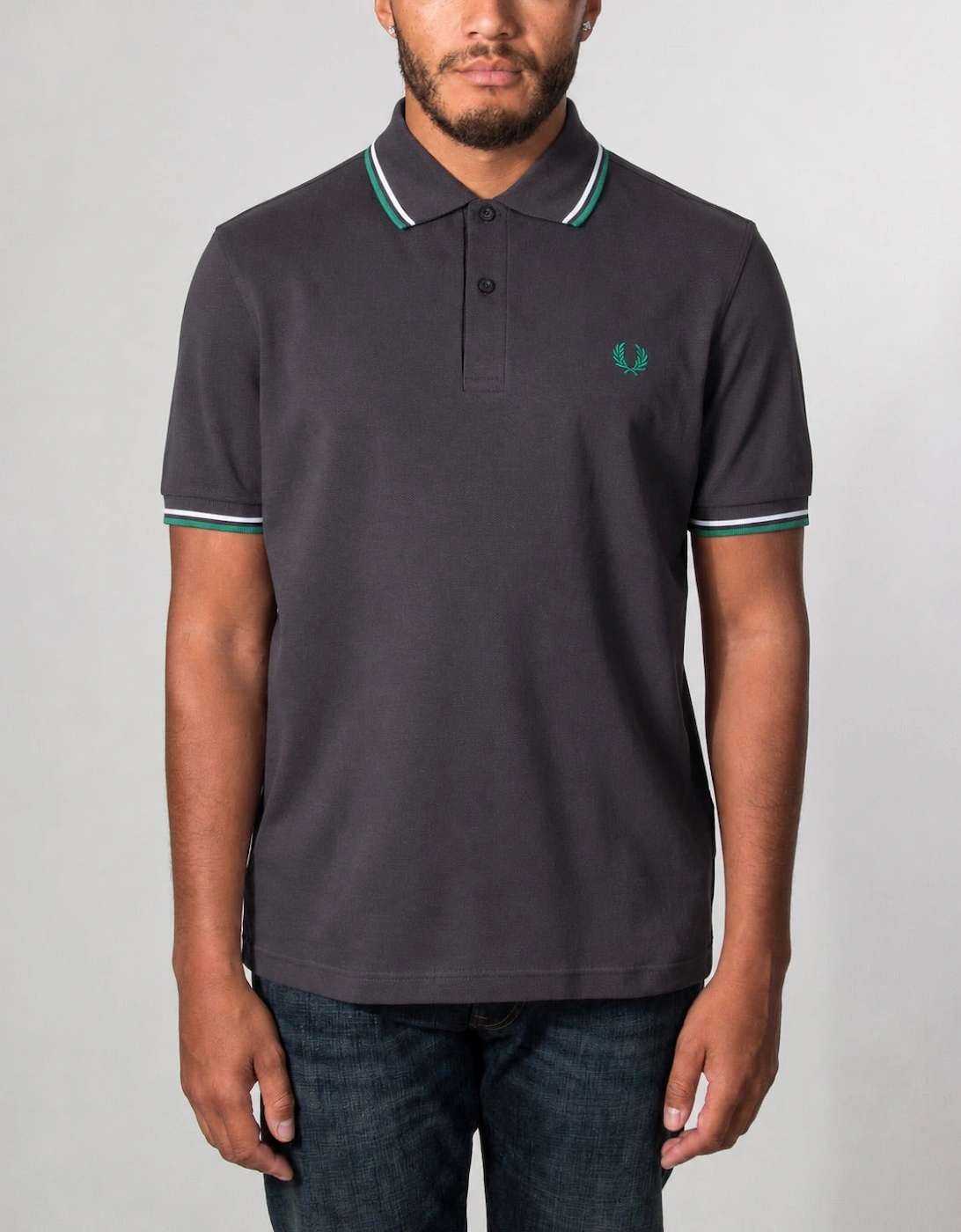 Regular Fit Twin Tipped Fred Perry Polo Shirt