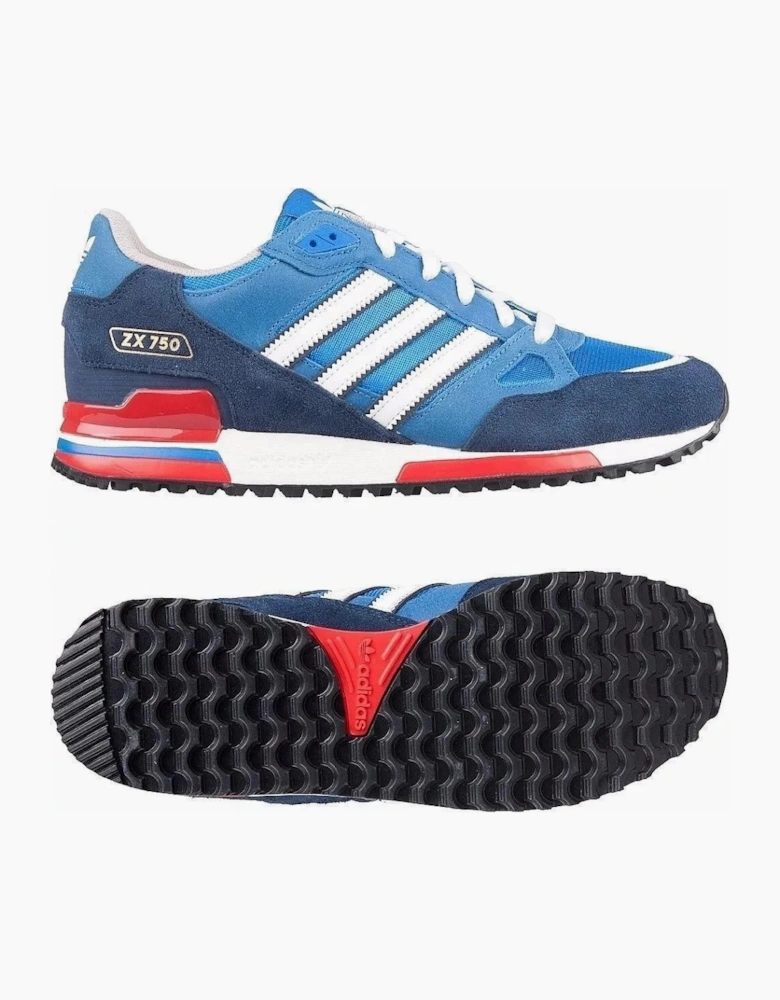 Adidas Originals ZX 750 Trainers Bluebird/White