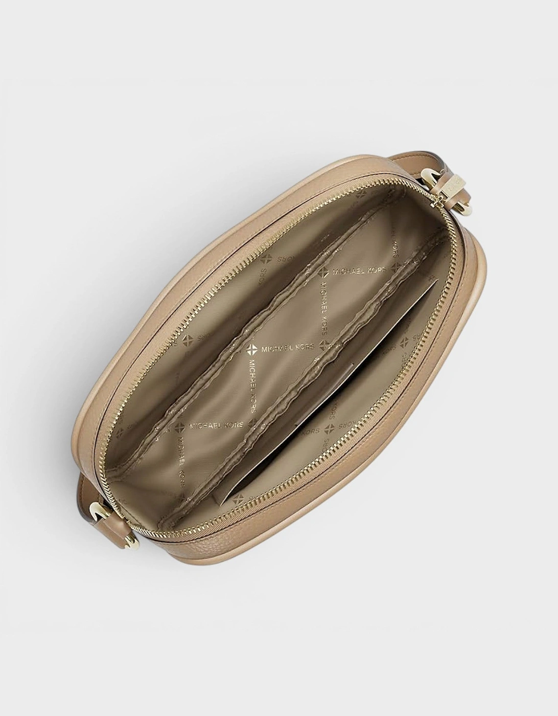 Jet Set Travel Leather Camera Bag Camel