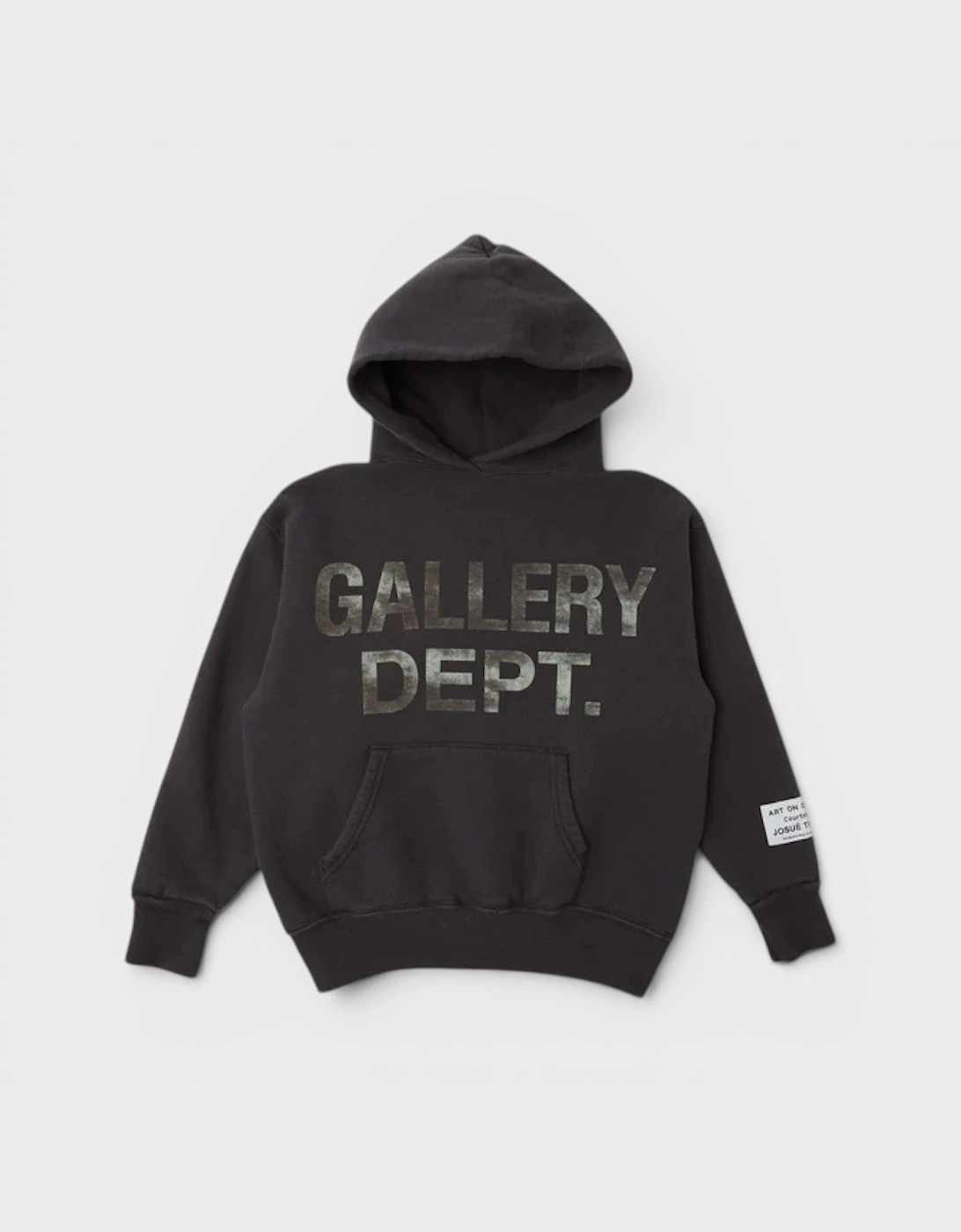 Logo Pullover Hoodie Black Kids