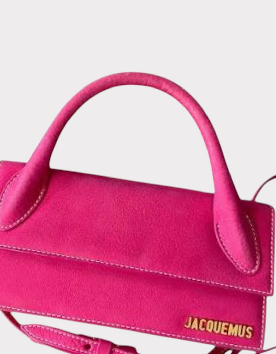 Le Chiquito Long Fuchsia Pink Bag