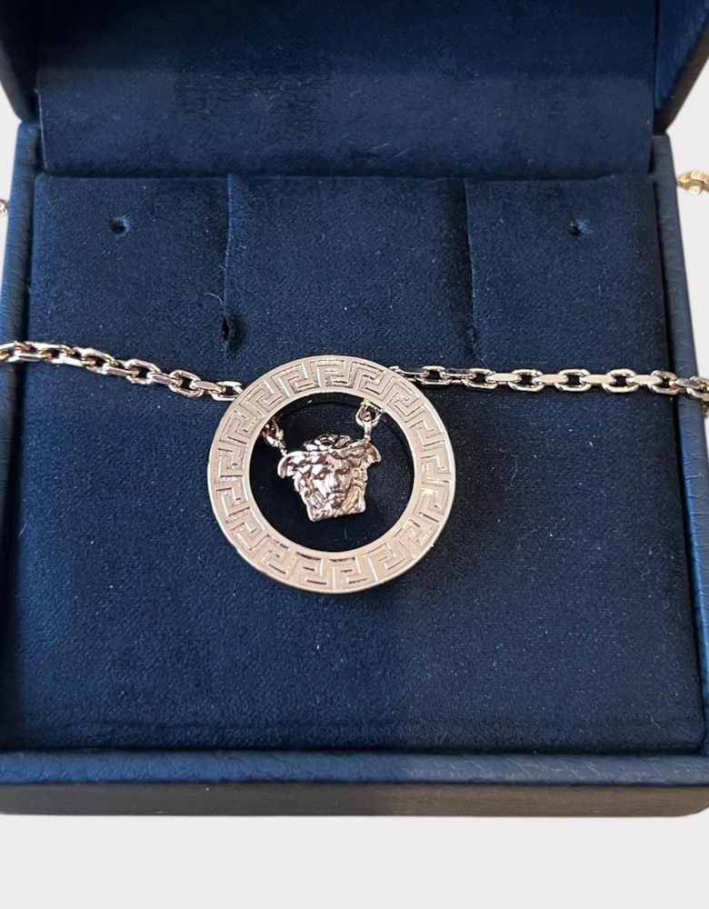 Medusa Head Necklace Gold