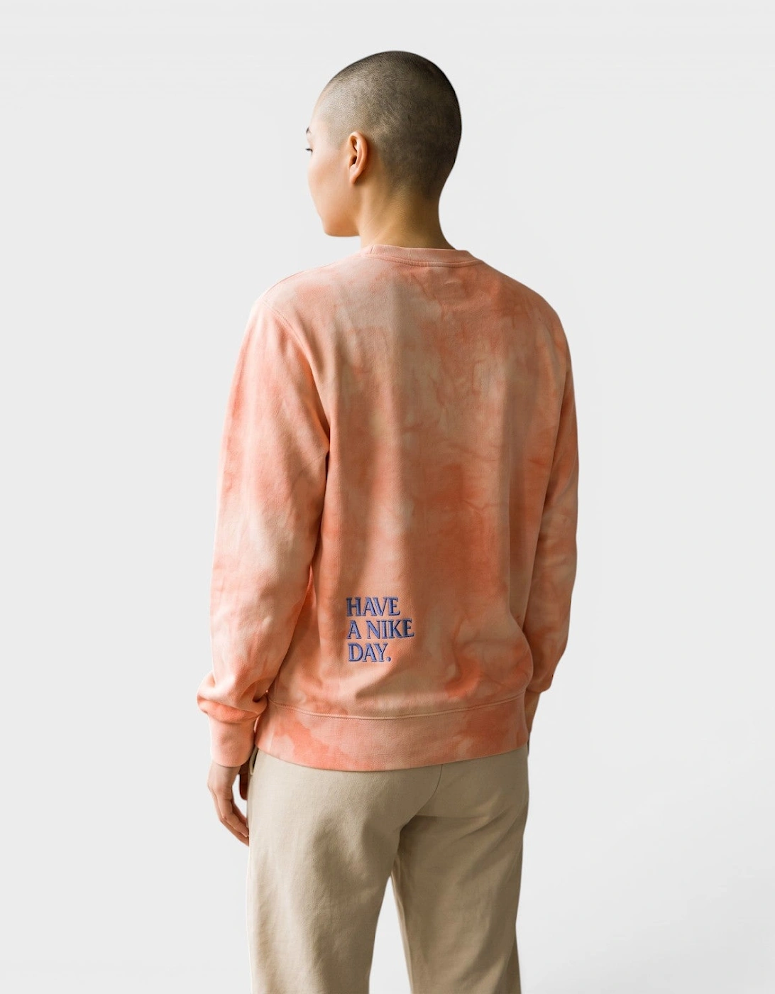 Sportswear French Terry Tie-Dye Crewneck