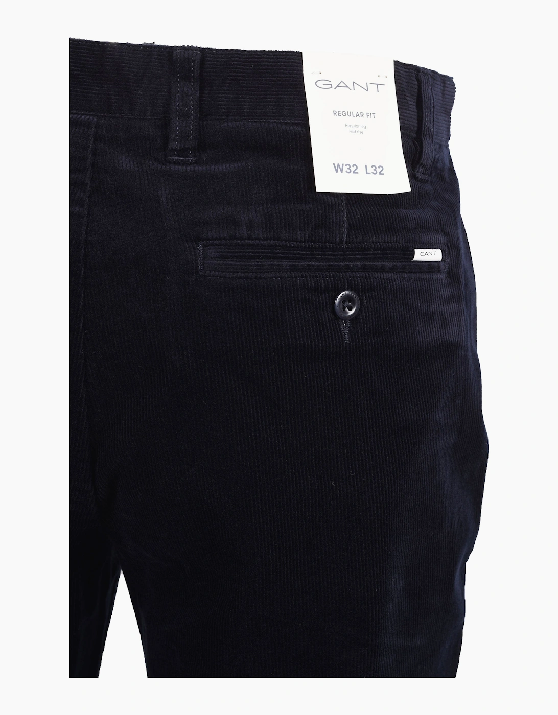 GANT REGULAR CORD CHINOS EVENING BLUE, 4 of 3