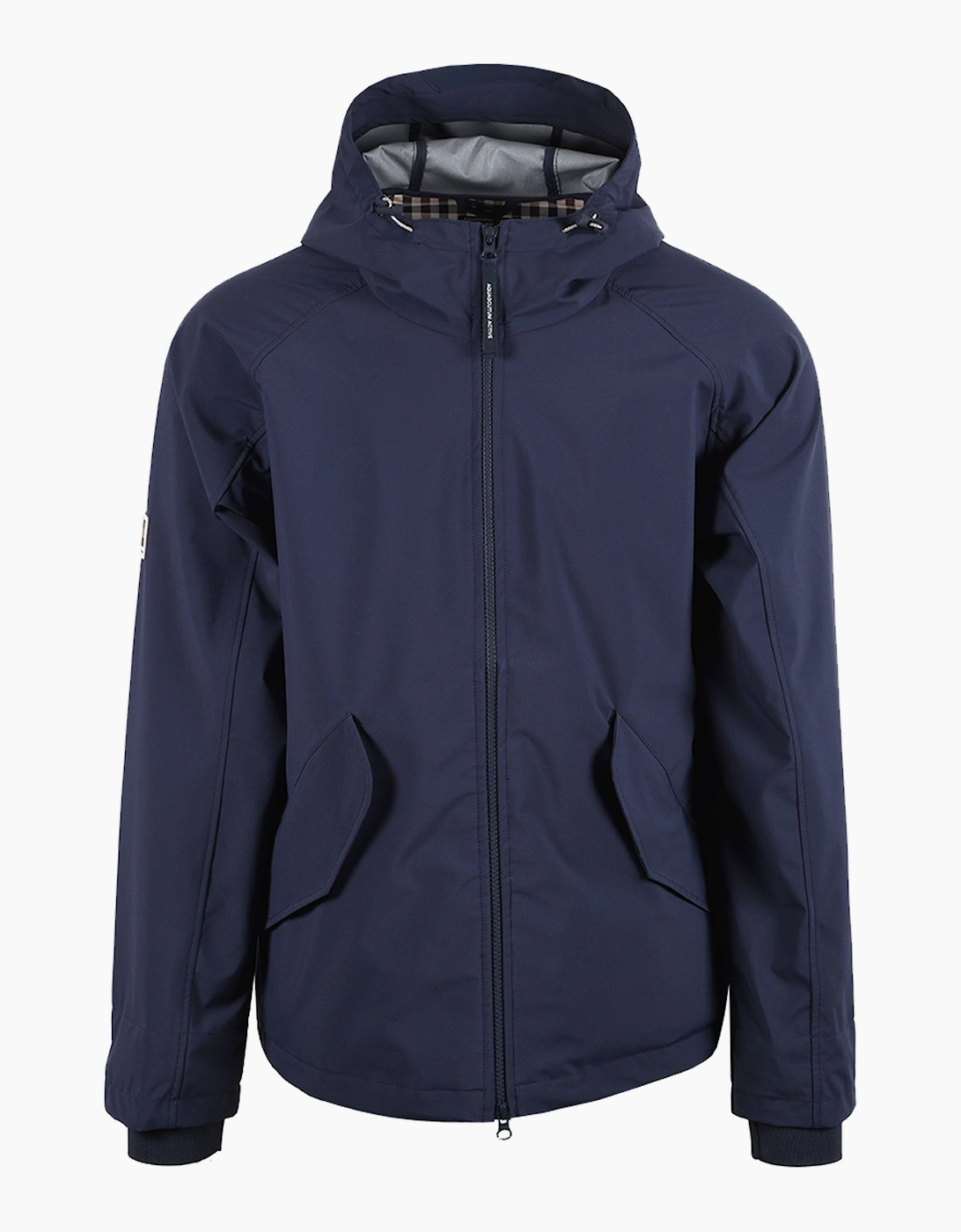 AQUASCUTUM SOFT SHELL JACKET NAVY