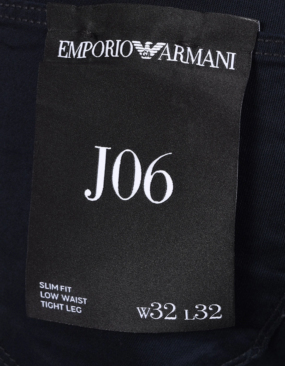 EMPORIO ARMANI J06 SLIM FIT JEAN NAVY