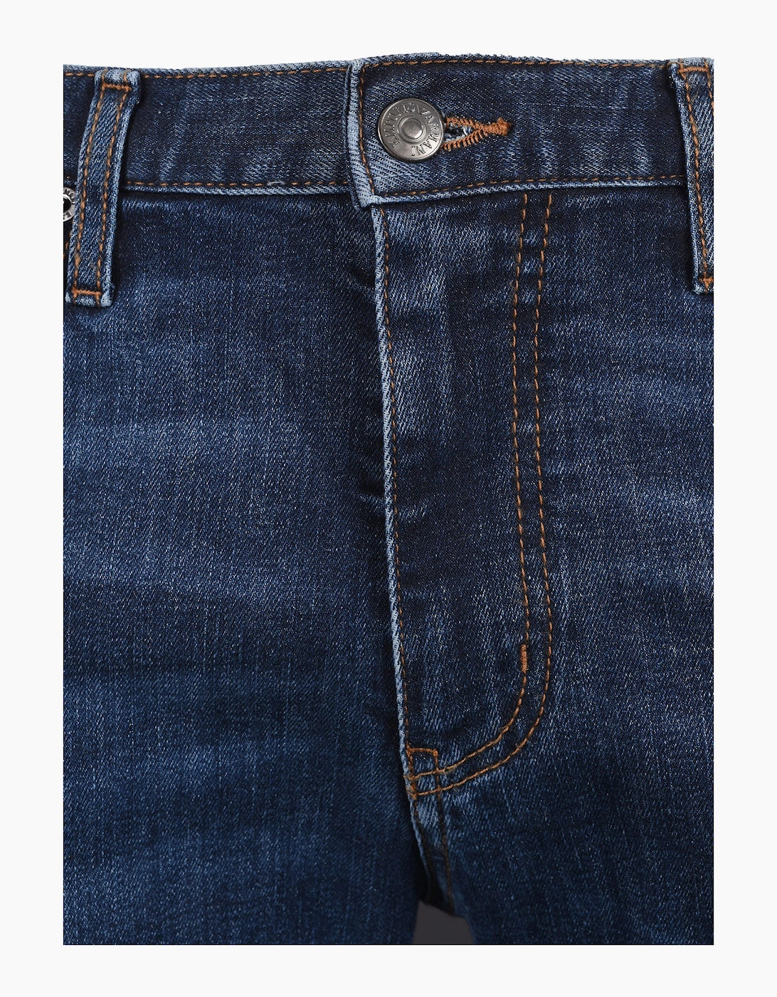 EMPORIO ARMANI J45 REGULAR FIT JEANS MEDIUM BLUE
