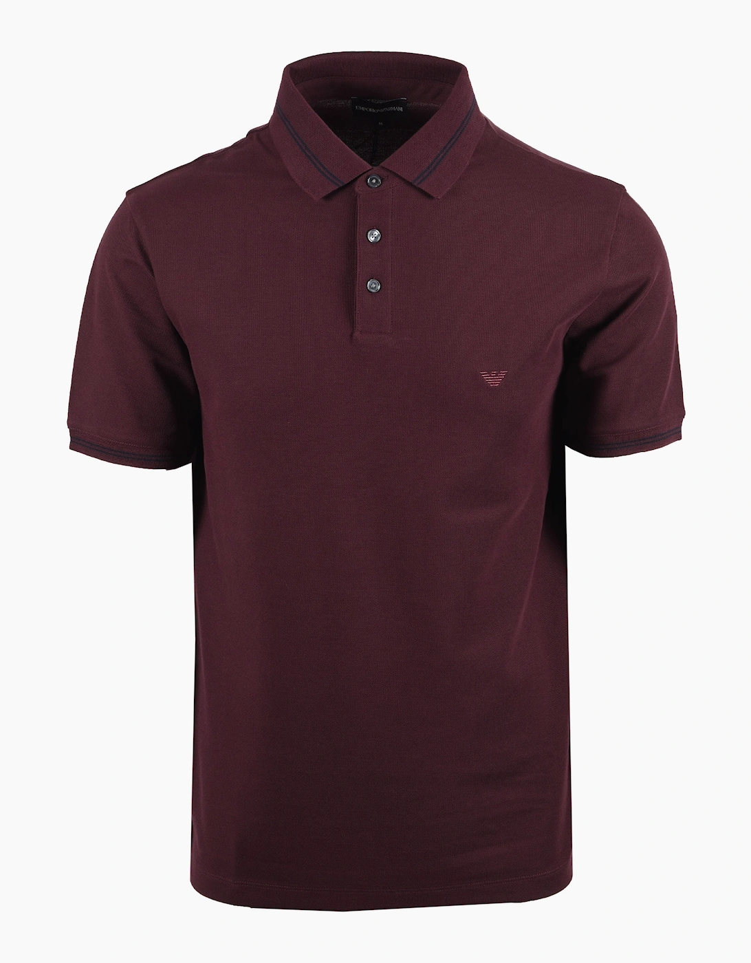 EMPORIO ARMANI POLO SHIRT BURGUNDY, 5 of 4