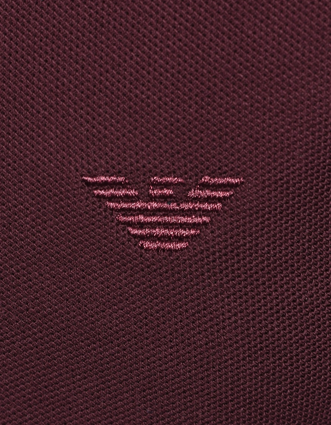 EMPORIO ARMANI POLO SHIRT BURGUNDY