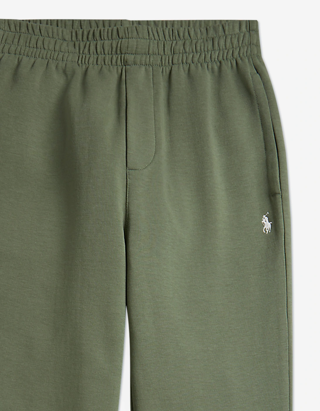 Ralph Lauren Boys Double Knit Tech Joggers in Green