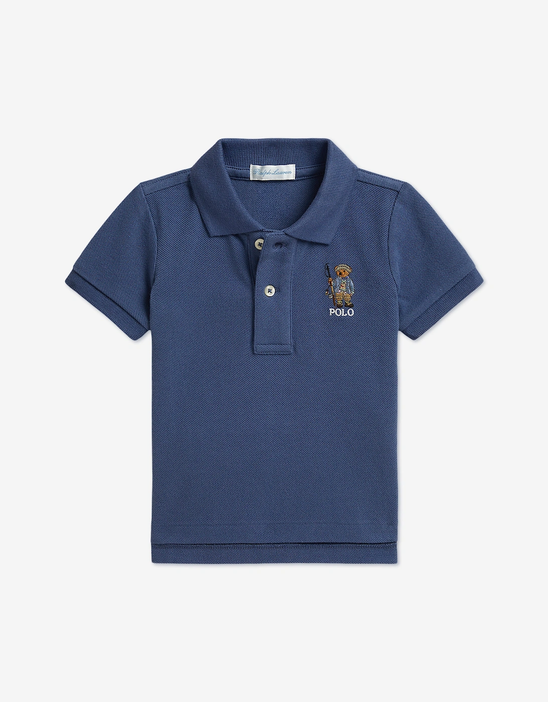 Ralph Lauren Baby Boys Polo Bear Polo Shirt in Blue