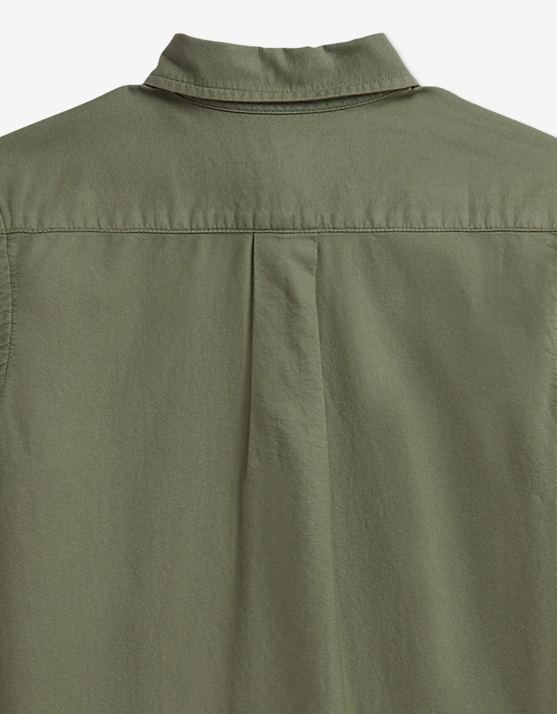 Ralph Lauren Boys Cotton Oxford Shirt in Green