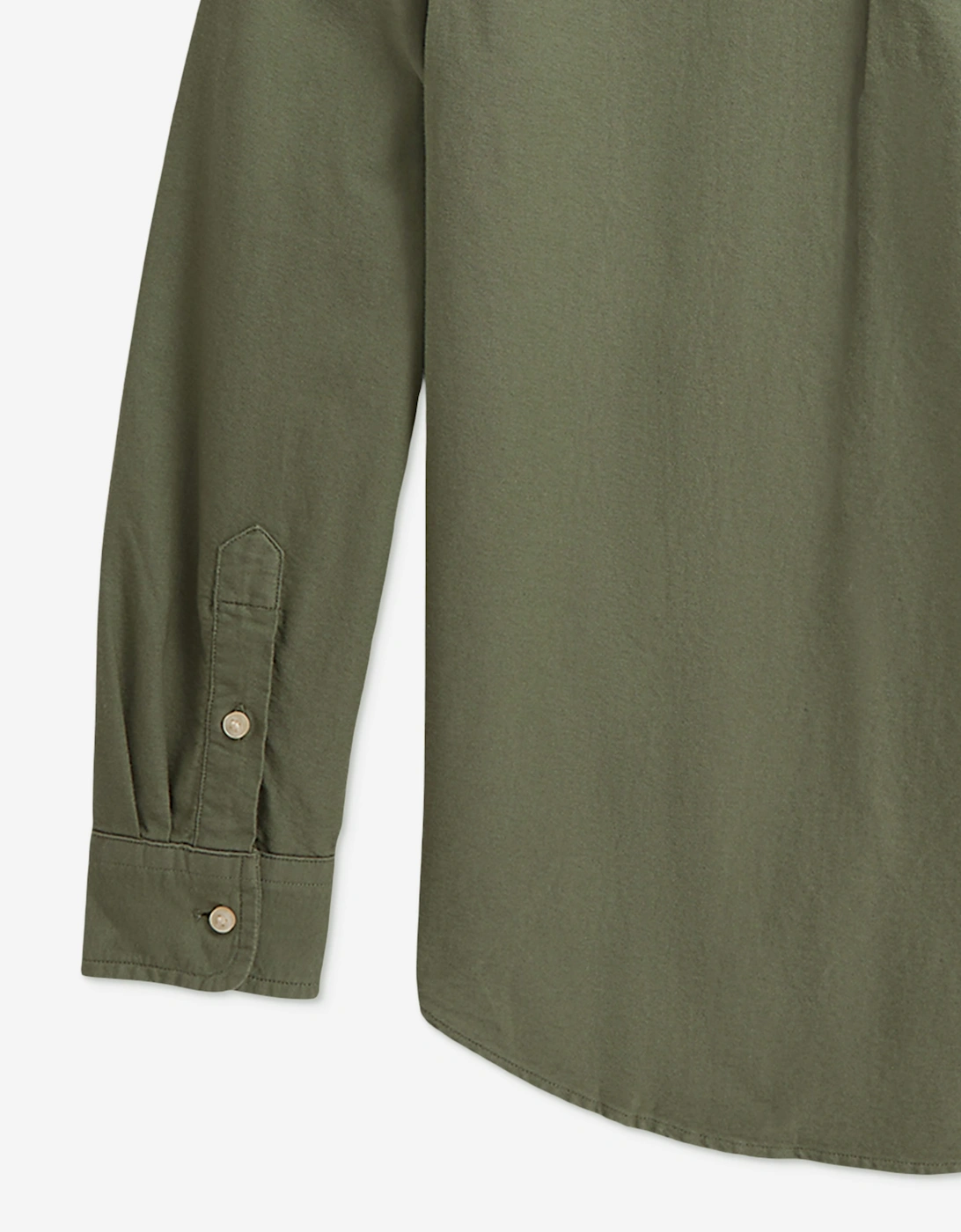 Ralph Lauren Boys Cotton Oxford Shirt in Green