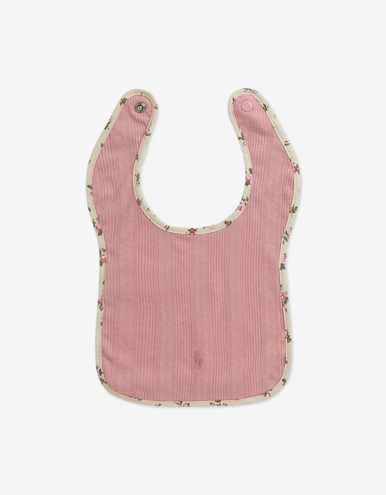 Ralph Lauren Baby Girls 3 Piece Babygrow Set in Pink