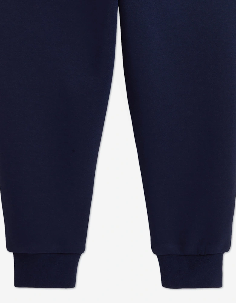 Ralph Lauren Boys Double Knit Tech Joggers in Navy