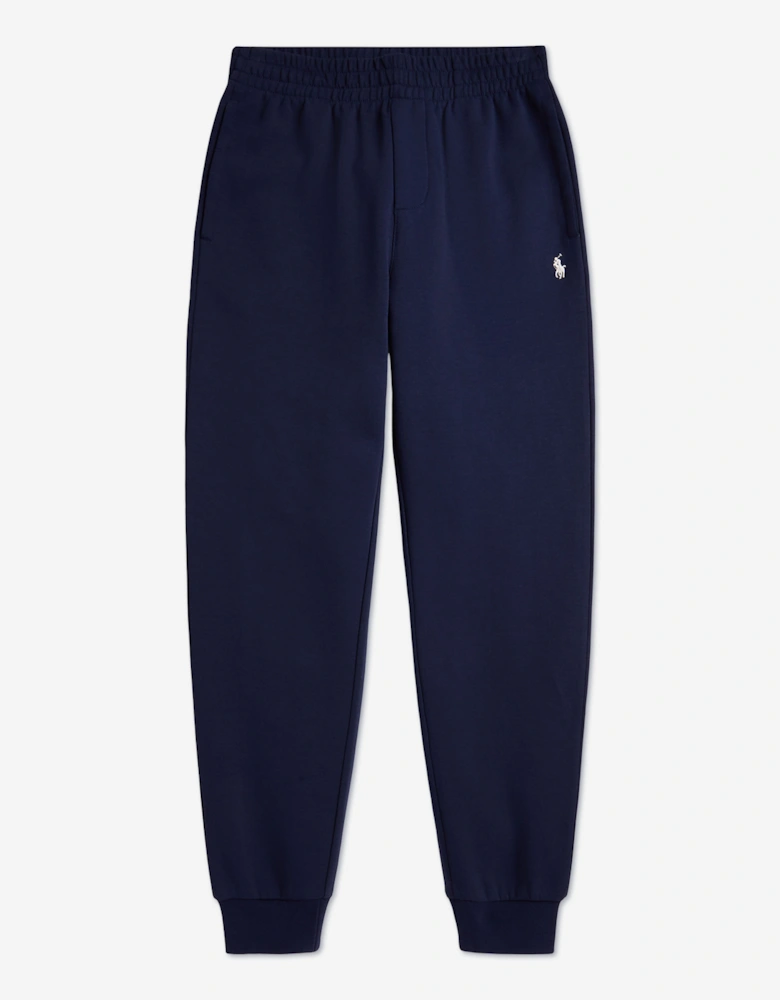 Ralph Lauren Boys Double Knit Tech Joggers in Navy