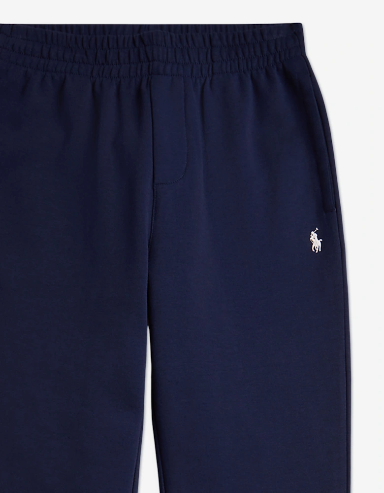 Ralph Lauren Boys Double Knit Tech Joggers in Navy