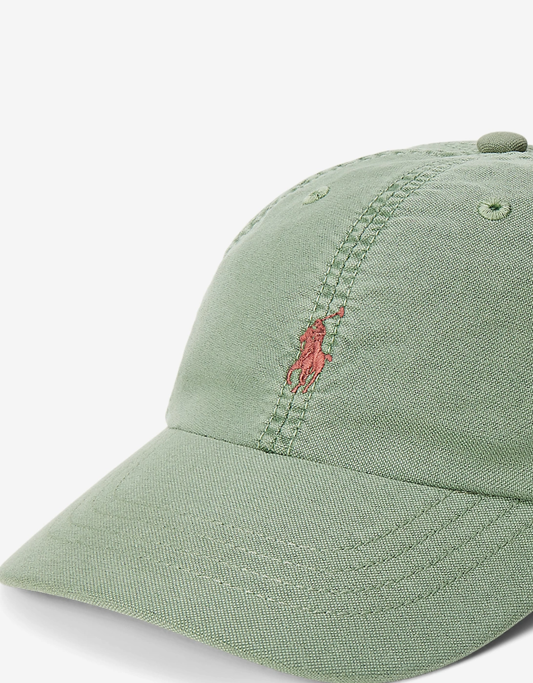 Ralph Lauren Boys Oxford Woven Cap in Green