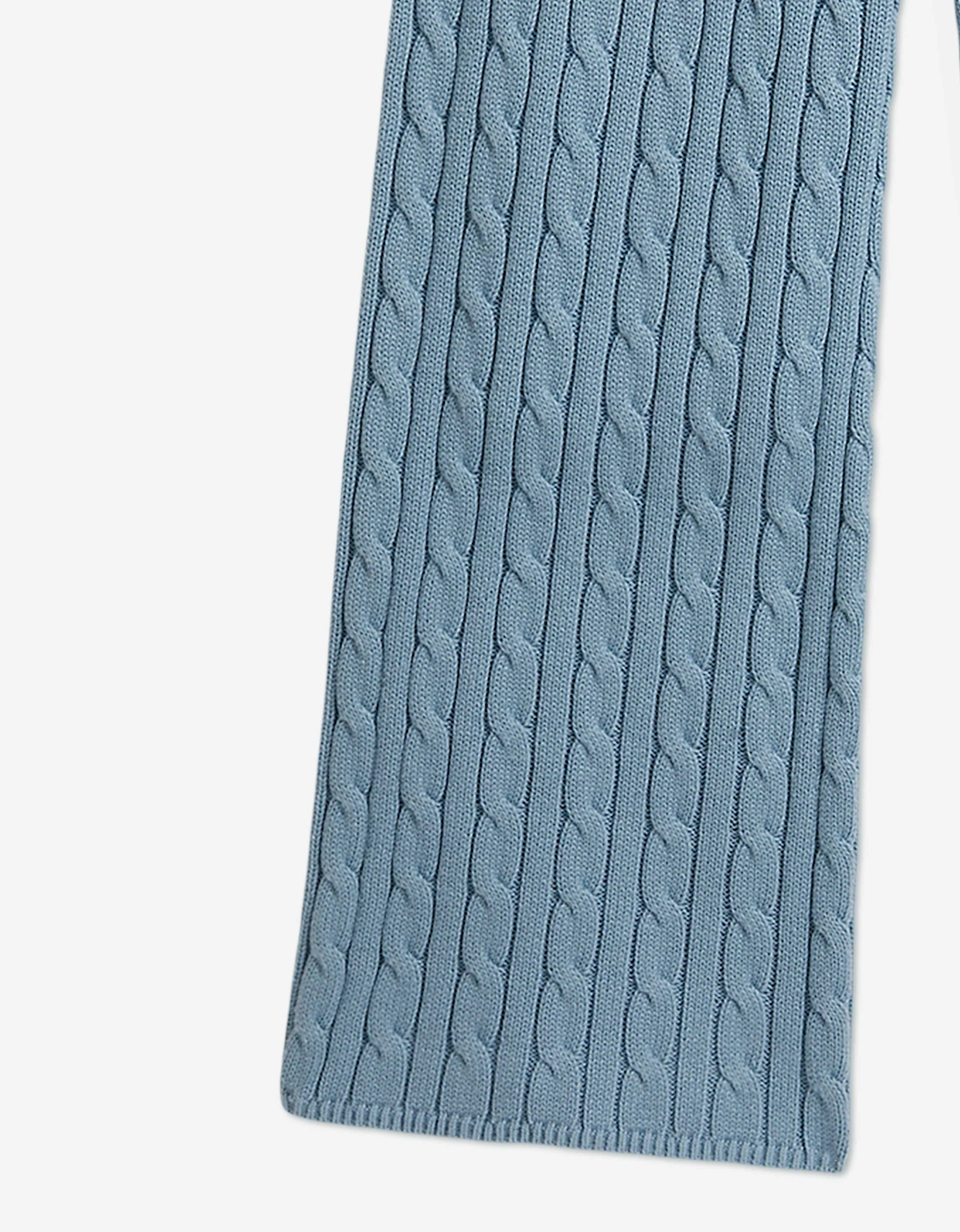 Ralph Lauren Girls Cable Knit Pants in Blue