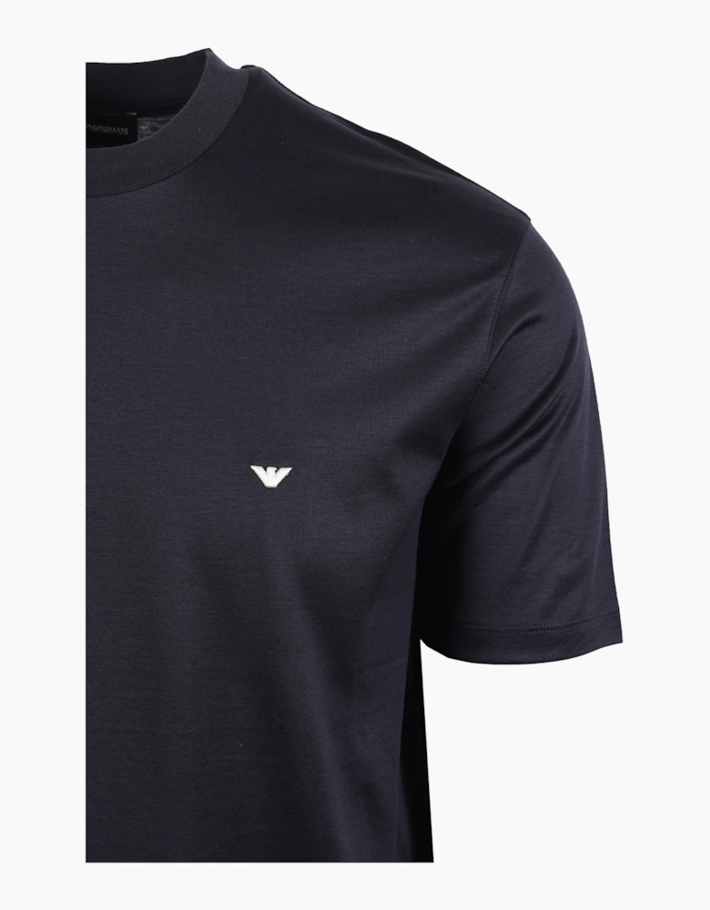EMPORIO ARMANI JERSEY T-SHIRT NAVY