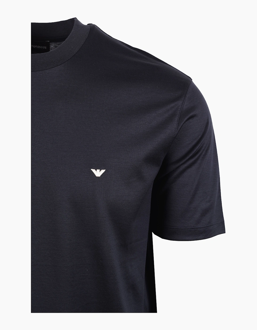 EMPORIO ARMANI JERSEY T-SHIRT NAVY