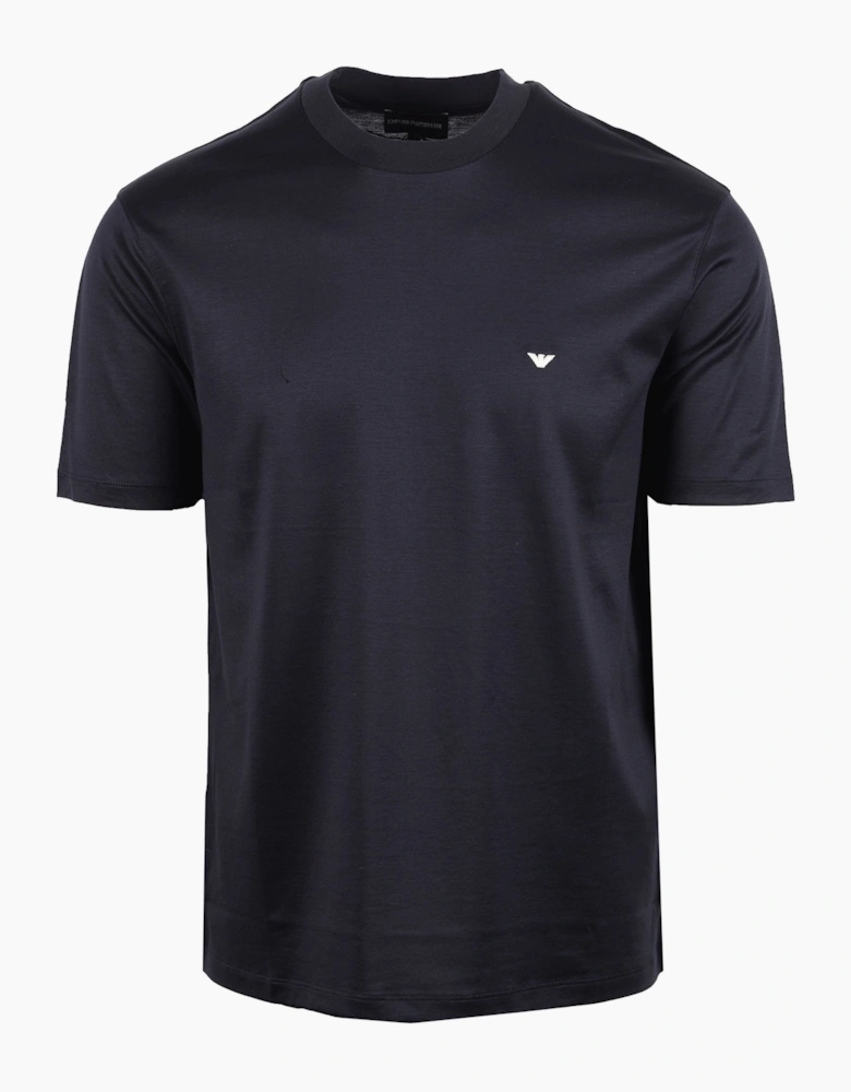 EMPORIO ARMANI JERSEY T-SHIRT NAVY