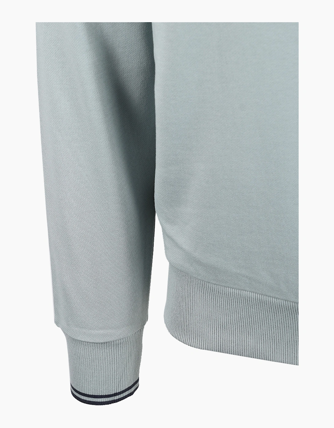 FRED PERRY CREW NECK SWEATSHIRT silver blue/dark airforce