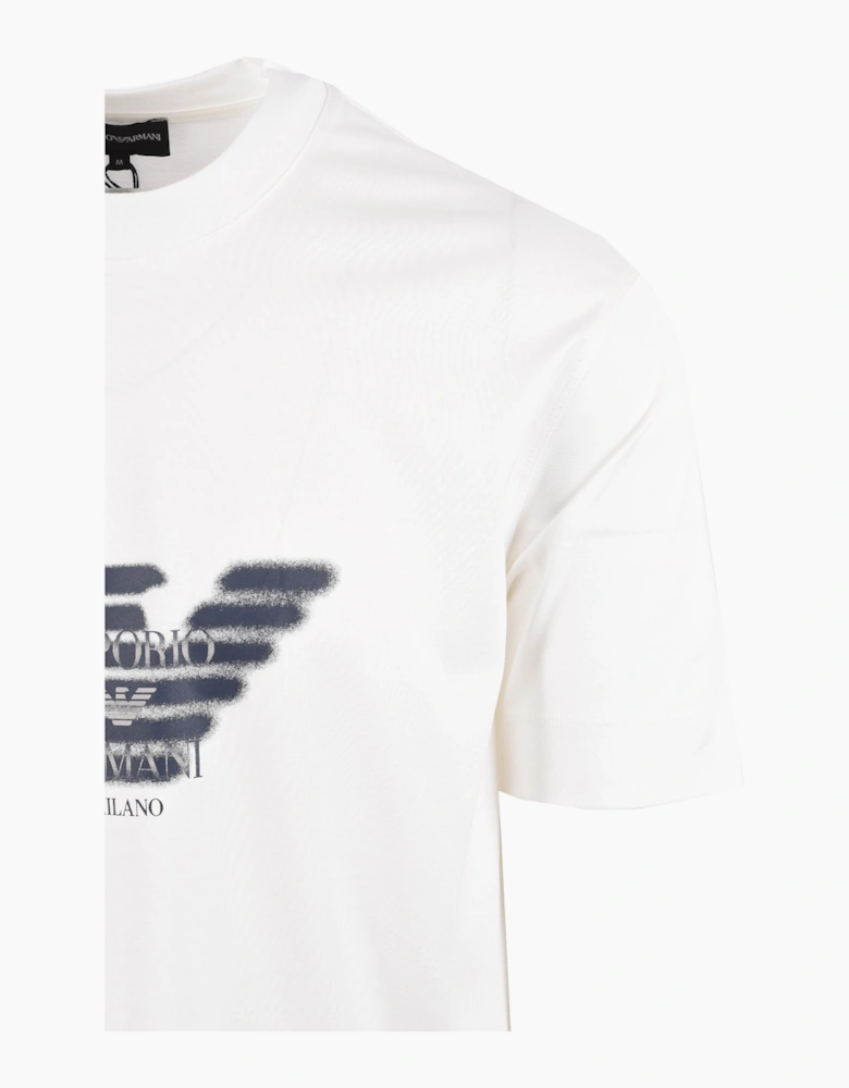 EMPORIO ARMANI GRAPHIC T-SHIRT WHITE